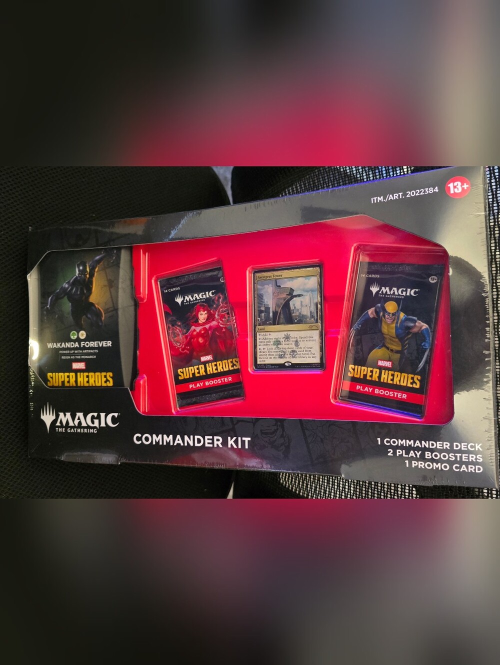 Magic The Gathering Super Heroes Commander Kit - Red, Black, Yellow